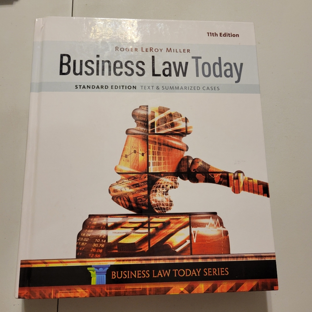Business Law Today, Standard: Text & Summarized Cases Acceptable Condition